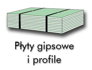 Płyty gipsowe i profile